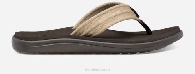 flip de lona voya para hombre XV66284 duna Teva