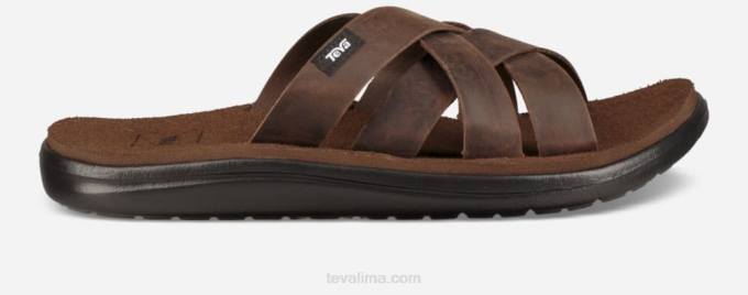Chanclas Voya de piel para hombre XV66141 jarra Teva