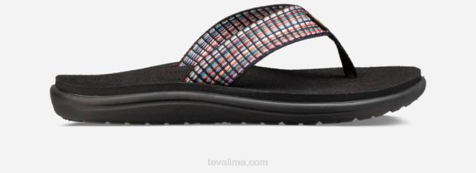 flip voya mujer XV6655 calle bar multi negro Teva