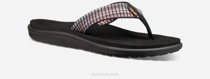 flip voya mujer XV6655 calle bar multi negro Teva