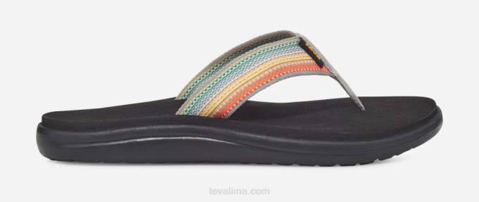 flip voya mujer XV6658 antiguo gris multi Teva