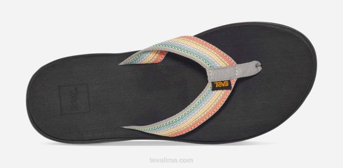 flip voya mujer XV6658 antiguo gris multi Teva