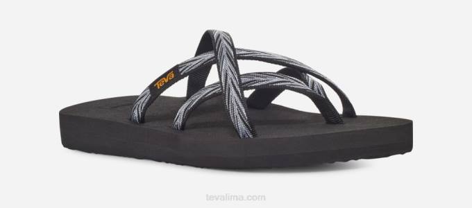 olowahu de mujer XV6644 palmas negro/blanco Teva