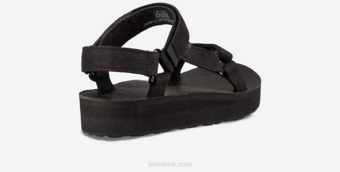 cuero universal mujer midform XV6678 negro Teva
