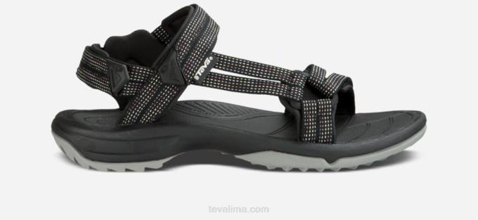 mujer terra fi lite XV66204 luces de la ciudad negro/pastel Teva