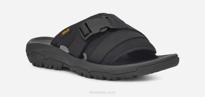 tobogán de borde de huracán para mujer XV6635 negro Teva