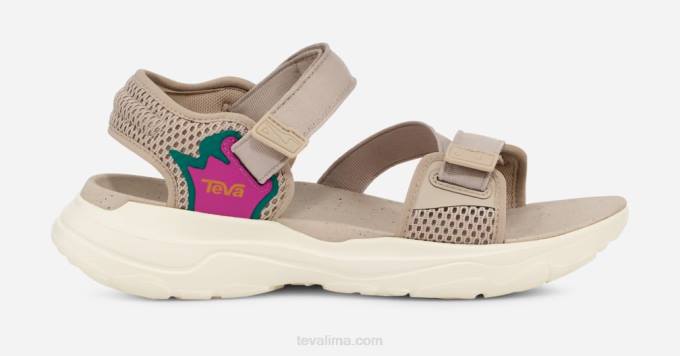 zymic de mujer XV6688 pluma gris Teva