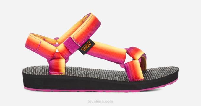 niños pequeños originales universales graduados XV66312 rosa violeta Teva