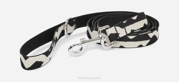 correa de perro 25mm XV66213 equilibrio negro Teva